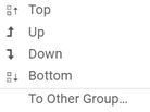Move Context Menu Move Context Menu